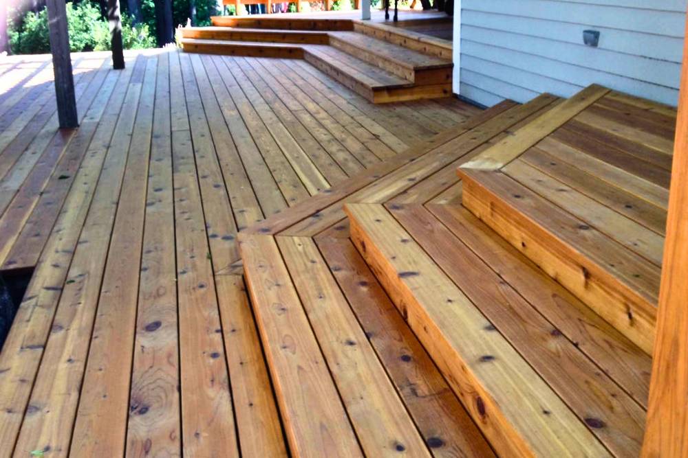 Western Red Cedar Decking Western Red Cedar Decking